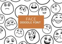 Face Doodle Font - Featured Image