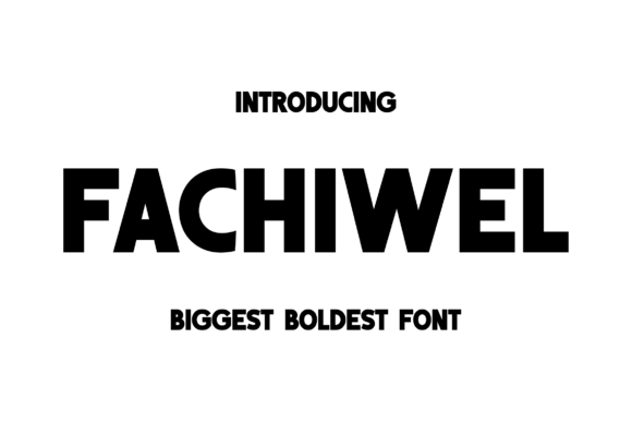 Fachiwel Font - Featured Image