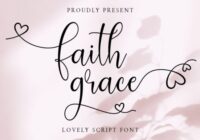 Faith Grace Font - Featured Image