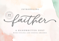 Faither Font Font - Featured Image