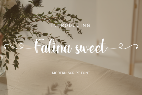 Falina Sweet Font - Featured Image