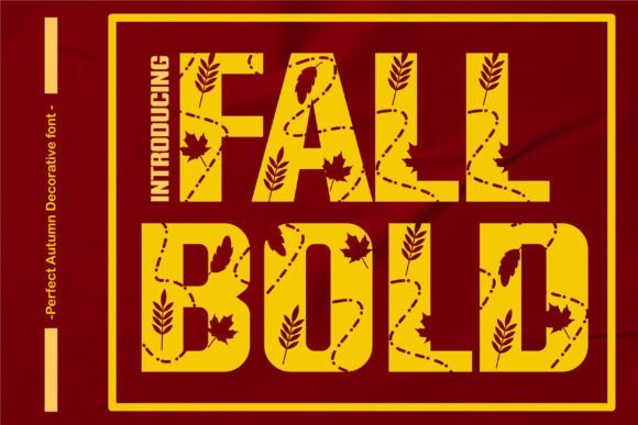 Fall Bold Font - Featured Image