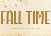 Fall Time Font - Featured Image