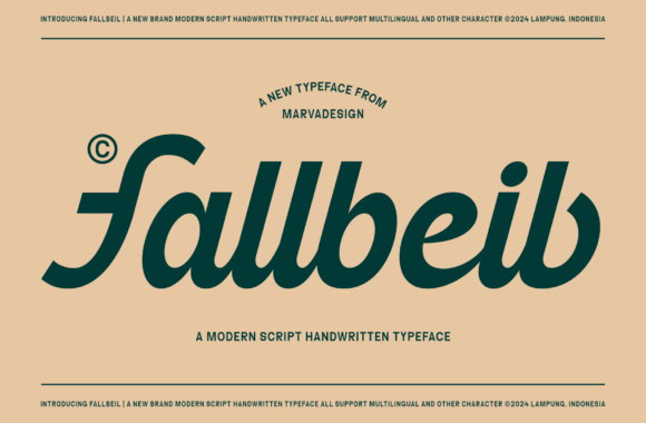 Fallbeil Font - Featured Image