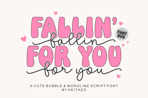 Fallin for You Font - Featured Image