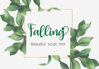 Falling Font - Featured Image