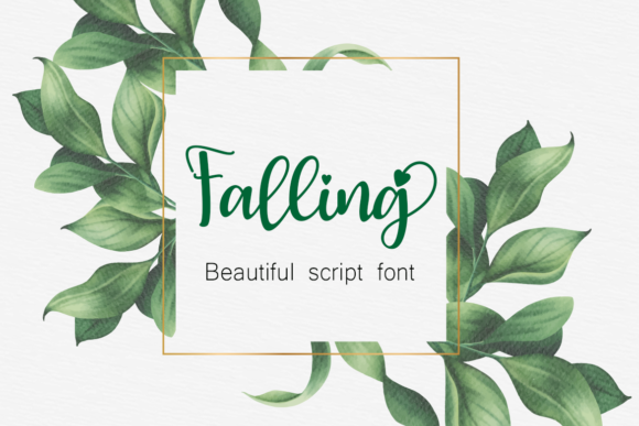 Falling Font - Featured Image