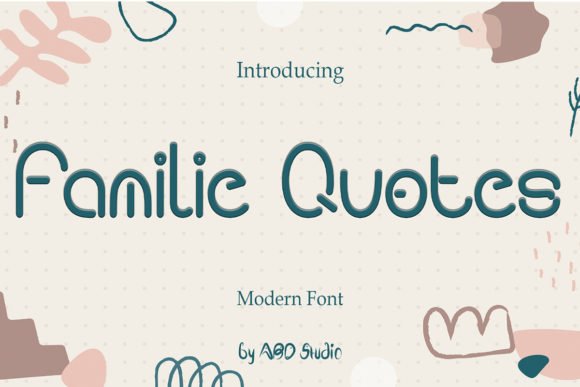 Familie Quotes Font - Featured Image
