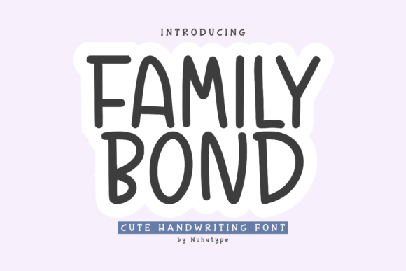 Family Bond Font - Featured Image