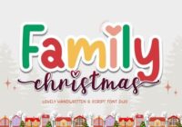 Family Christmas Duo Font - Featured Image
