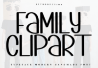 Family Clipart Font - Featured Image
