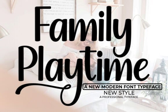 Family Playtime Font - Featured Image