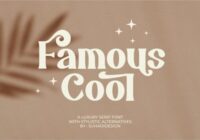 Famous Cool Font - Featured Image