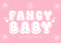 Fancy Baby Font - Featured Image