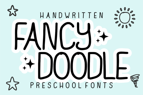 Fancy Doodle Font - Featured Image