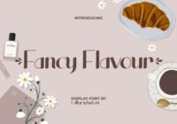 Fancy Flavour Font - Featured Image