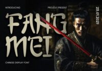 Fangmei Regular Font - Featured Image