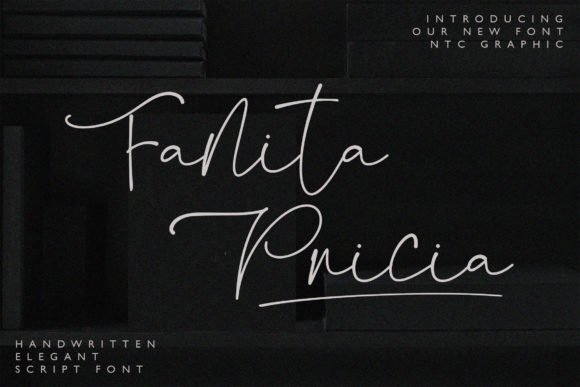 Fanita Pricia Font - Featured Image