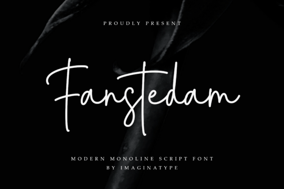 Fanstedam Font - Featured Image