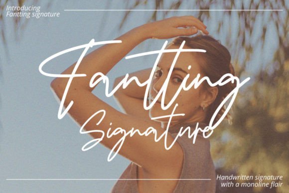 Fantting Signature Font - Featured Image