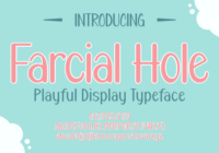 Farcial Hole Font - Featured Image