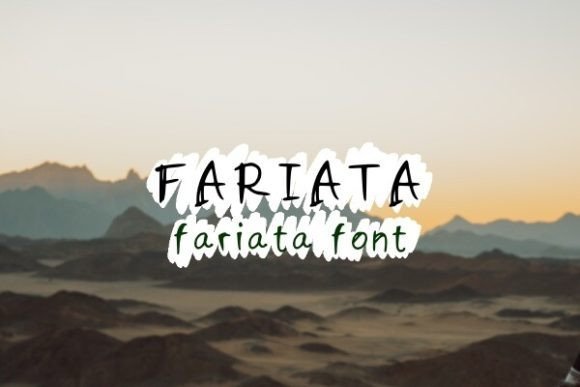 Fariata Font - Featured Image