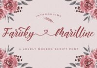 Farisky Marlline Font - Featured Image