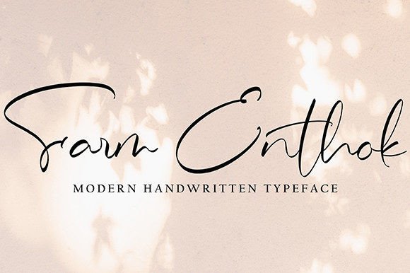 Farm Enthok Font - Featured Image