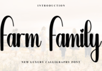 Farm Family Font - Featured Image
