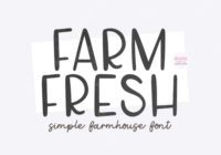 Farm Fresh Font - Featured Image