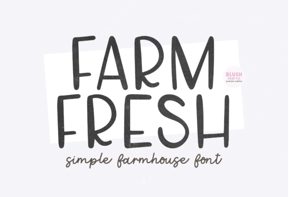 Farm Fresh Font - Featured Image