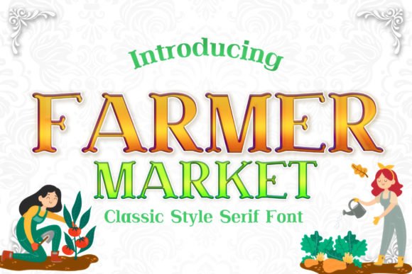 Farmer Market Font - Featured Image