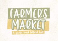 Farmer's Market Font - Featured Image