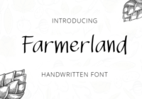 Farmerland Font - Featured Image