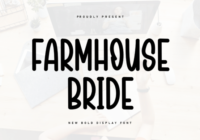 Farmhouse Bride Font - Featured Image