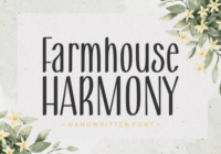 Farmhouse Harmony Font - Featured Image