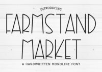 Farmstand Market Font - Featured Image