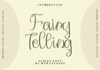 Fary Telling Font - Featured Image