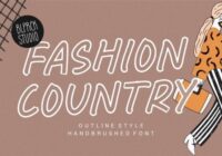 Fashion Country Font - Featured Image