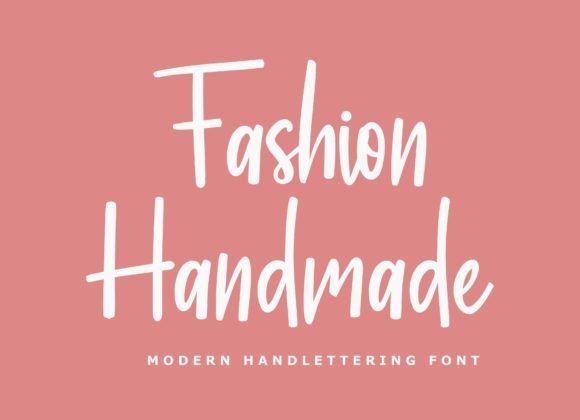 Fashion Handmade Font - Featured Image