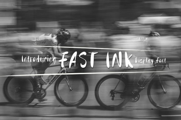 Fast Ink Font - Featured Image