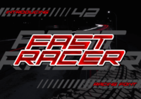 Fast Racer Font - Featured Image