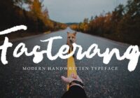 Fasterang Font - Featured Image