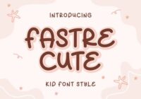 Fastre Cute Font - Featured Image