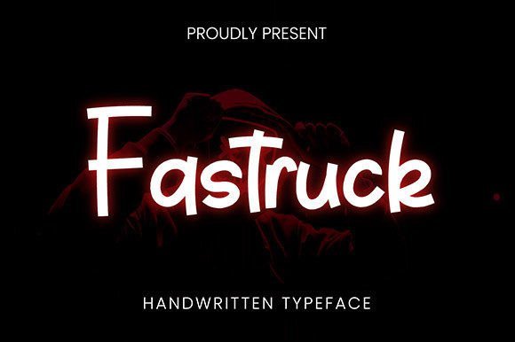 Fastruck Font - Featured Image