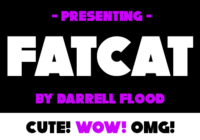 FatCat Font - Featured Image