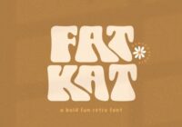 Fat Kat Font - Featured Image
