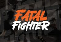 Fatal Fighter Font - Featured Image