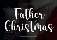 Father Christmas Font - Featured Image