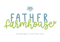 Father Farmhouse Font - Featured Image